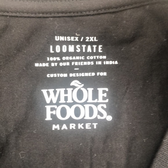 Whole Foods Market organic cotton t-shirt 2XL - Picture 8 of 16